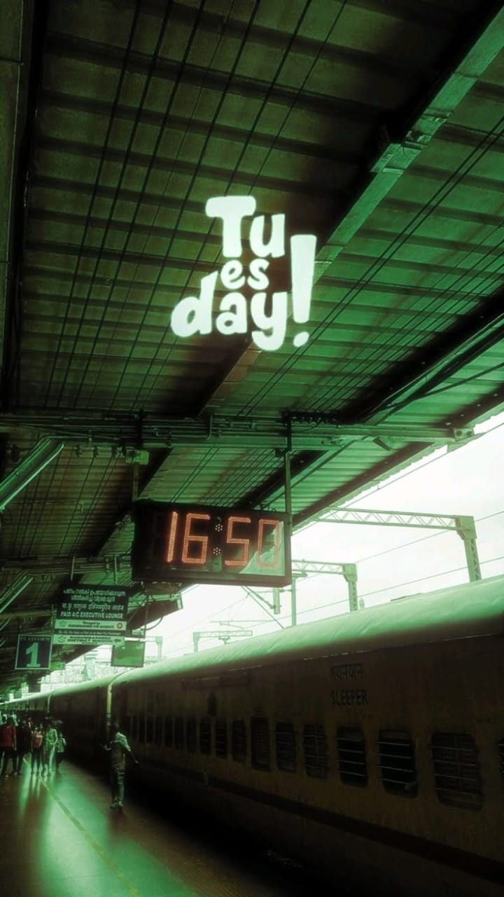 five sleeve tshirt railway station baced desing