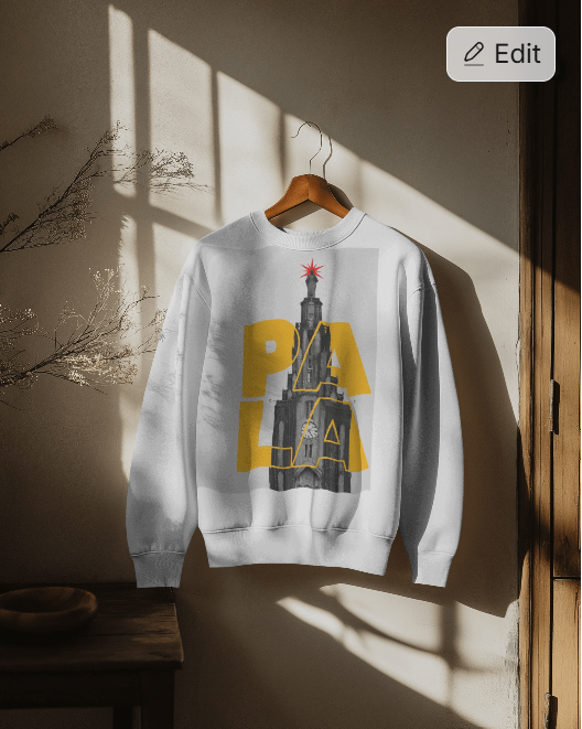 white colour tshirt baced on pala